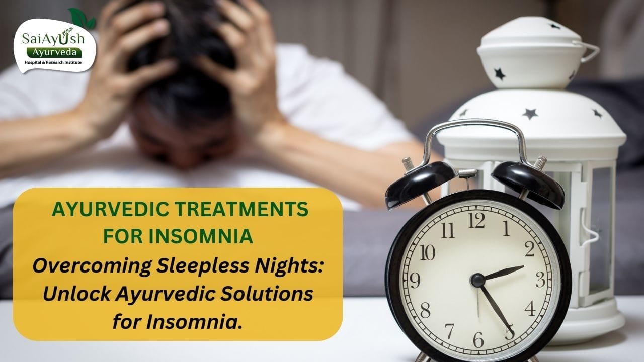 Ayurvedic treatments for insomnia