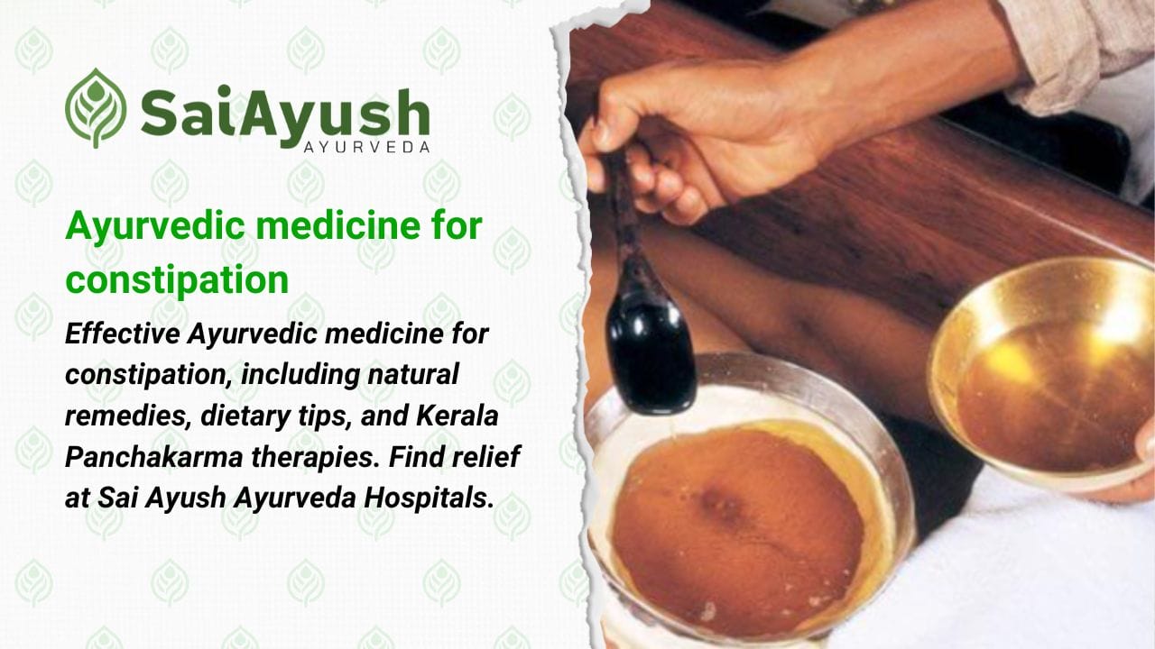 Ayurvedic medicine for constipation Ayurvedic medicine for constipation