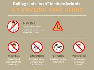 Warning signs to watch for when searching for best Ayurveda clinic near me